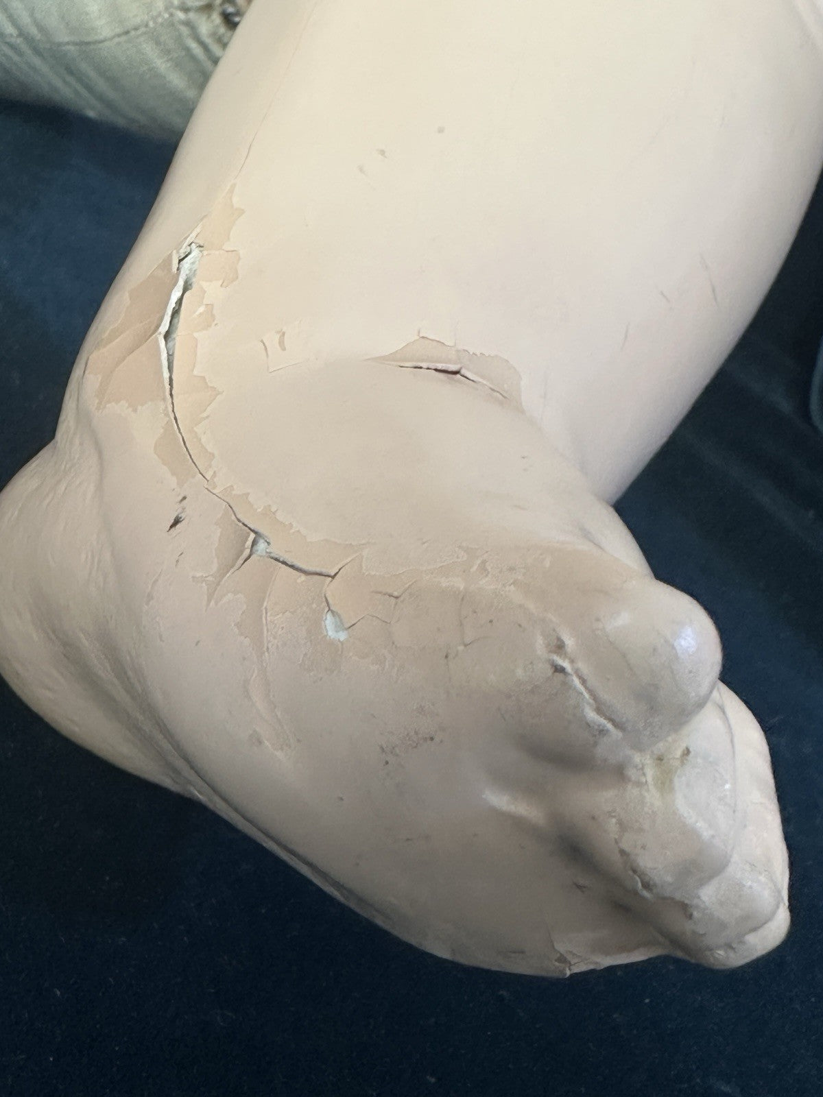 Large 26” Vintage American E.I.H Horsman Composition Doll Dimples