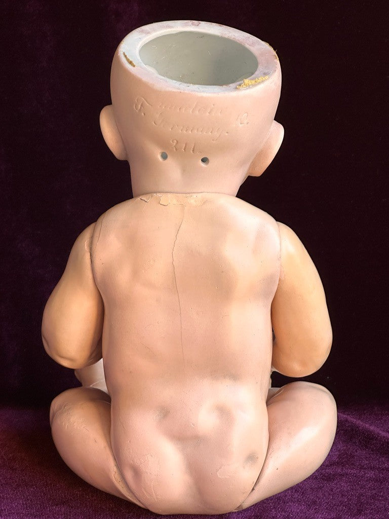 Antique German 12” JDK Kestner 211 Bisque Head Baby Doll Composition Body