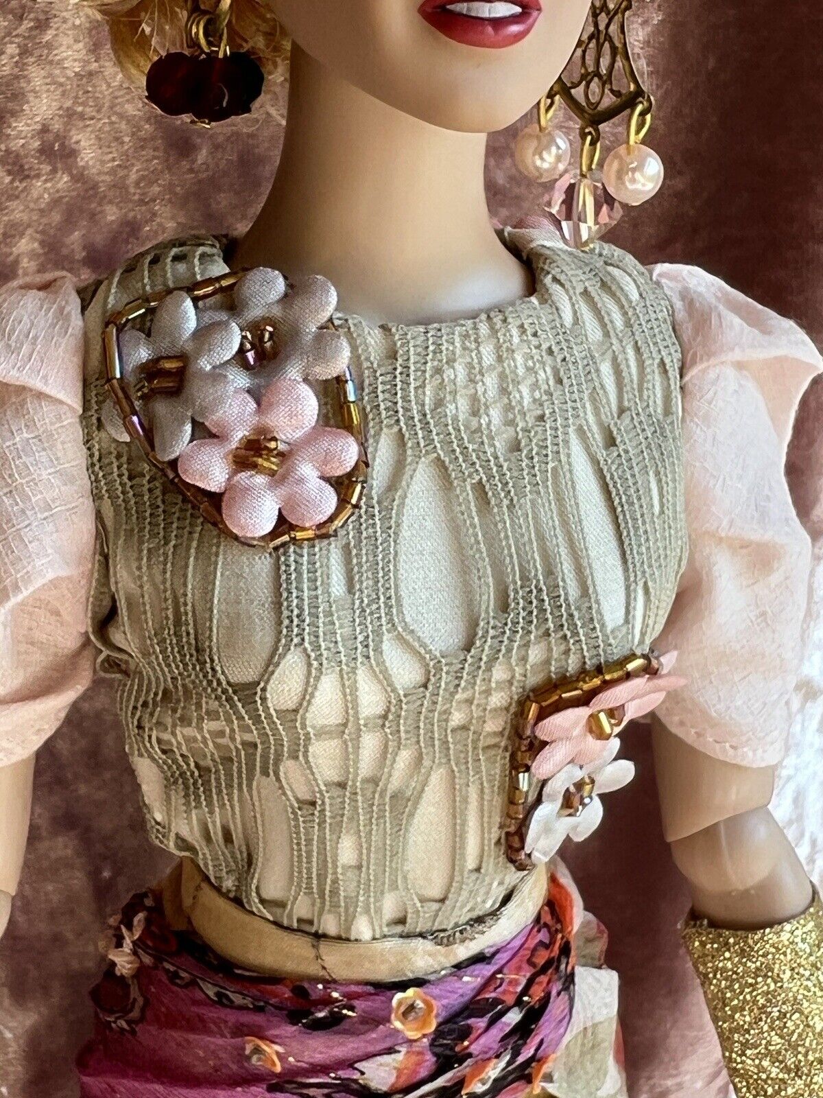Collectible Tonner Marilyn Monroe Animal Magnitism Redressed Fashion Doll