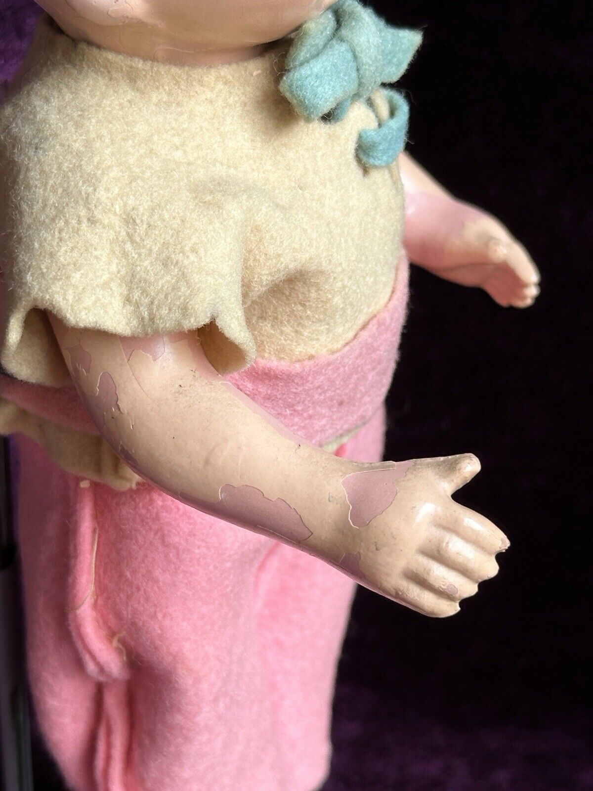 Antique Averill 10” Composition Cloth Dutch Boy Doll