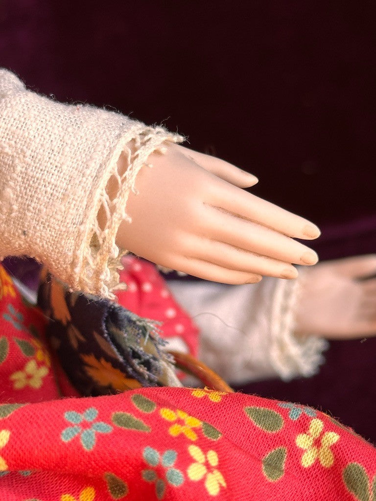 2 Porcelain Dolls Alyonoushka & Ivanushka by Russian Artist Alexandra Koukinova