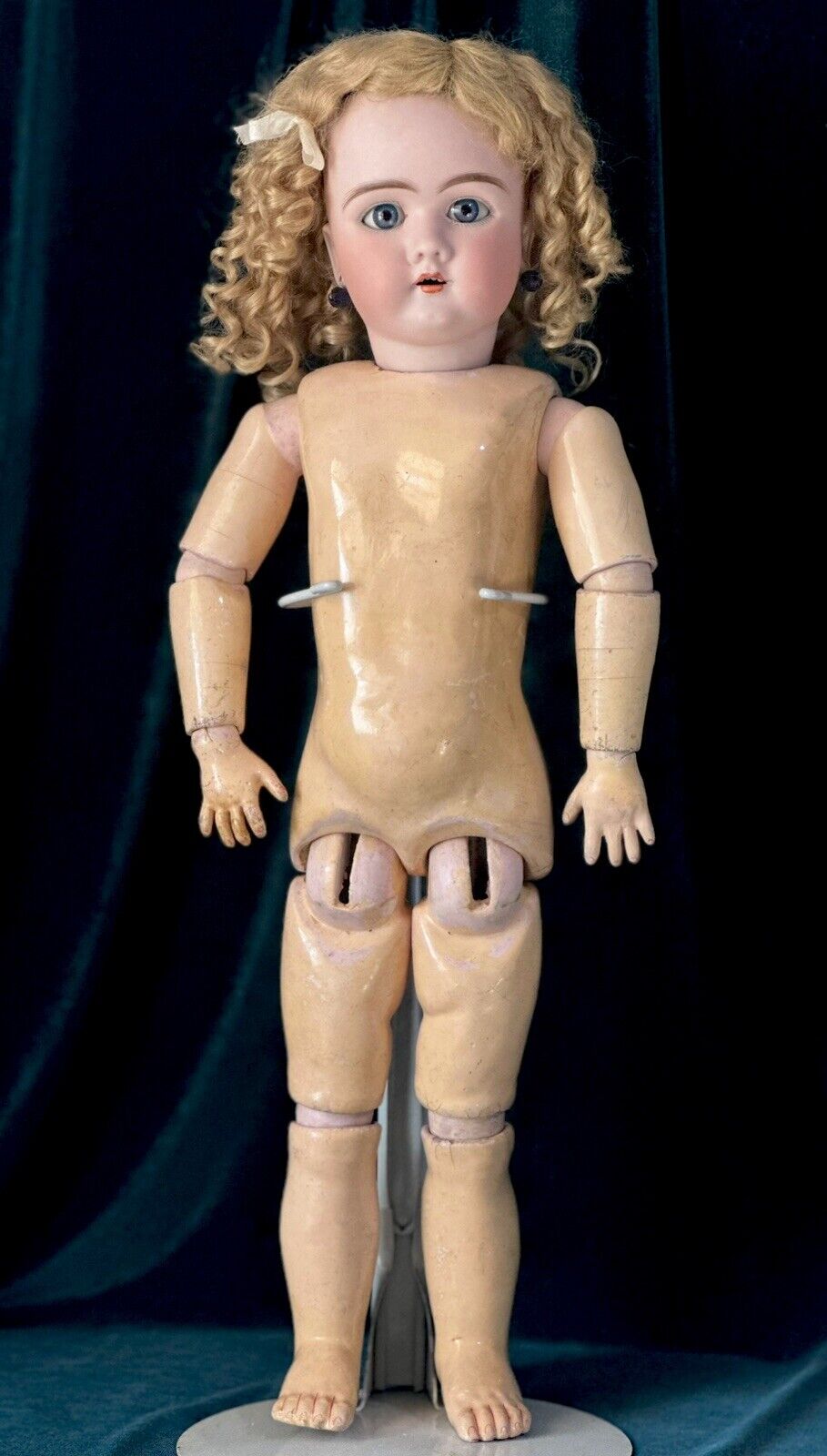 Antique German Heinrich Handwerck Mold Dep 109 Bisque Head 23” Doll
