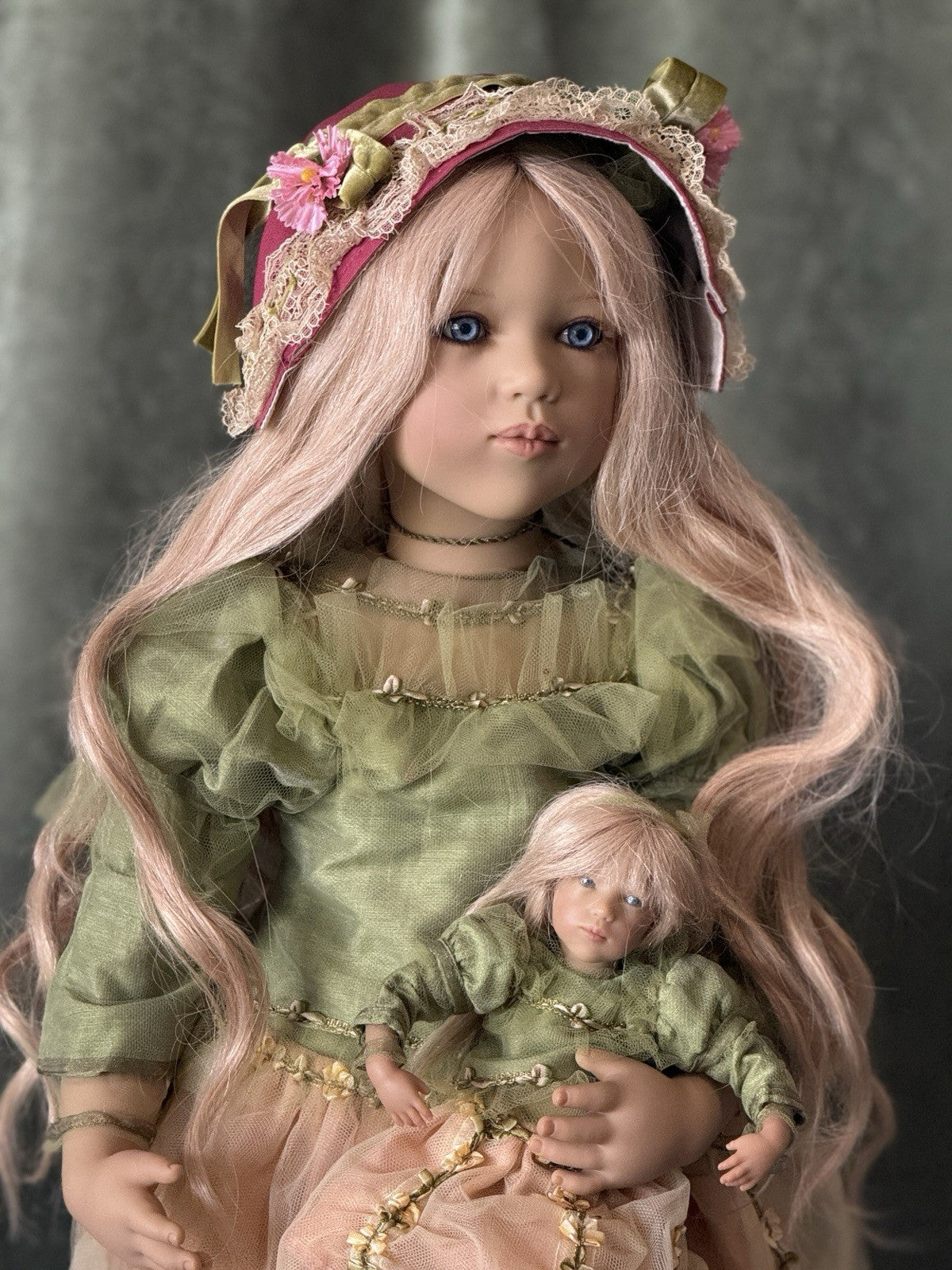 Vinyl Annette Himstedt Himmelschusselchen 2001 Club Member Collector 31” Doll