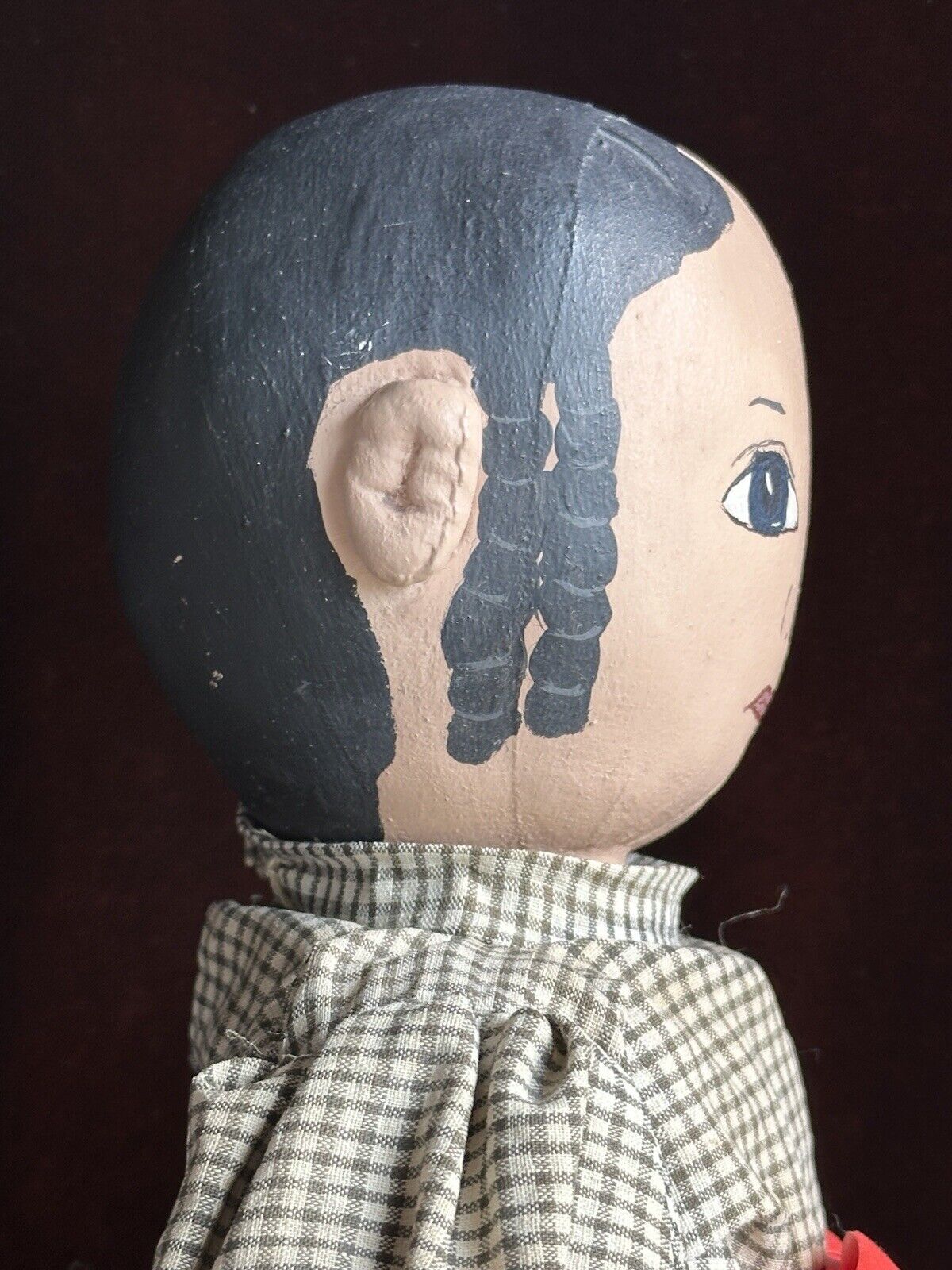 Vintage 18” Cloth Artist Reproduction of Antique Izannah Walker Victoria Doll