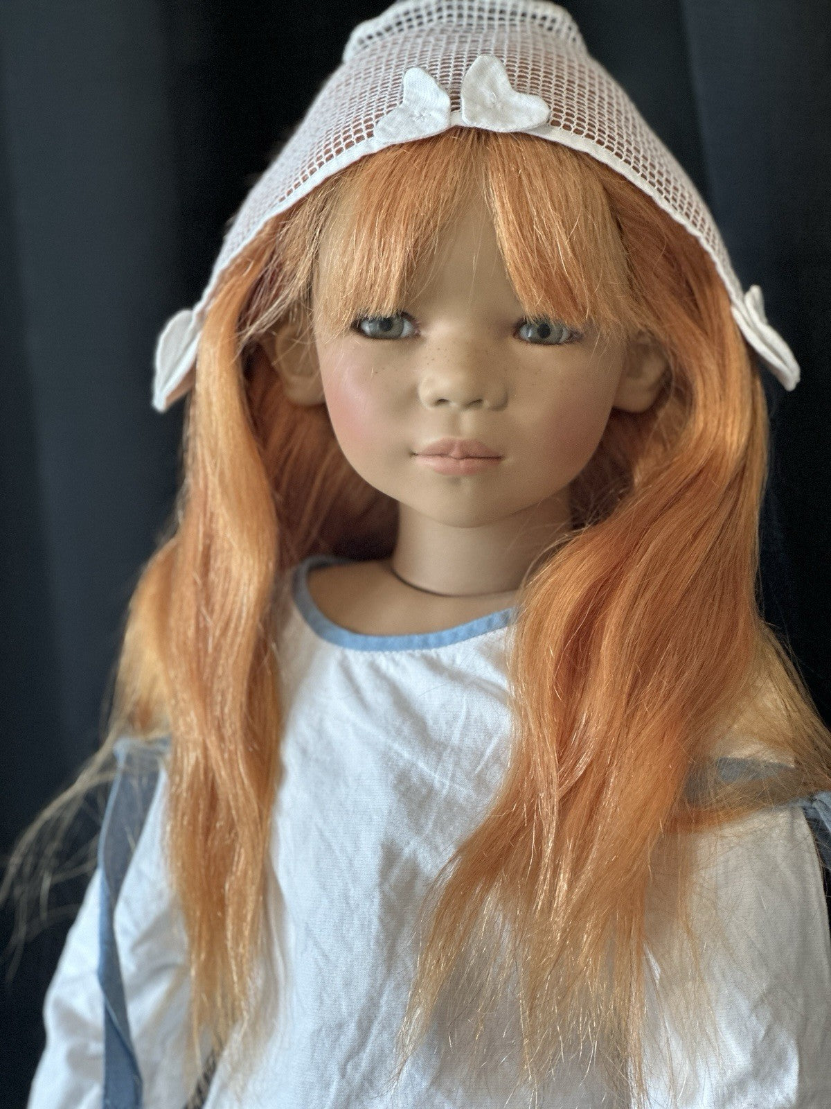 Collectible German Annette Himstedt Vinyl 34” Doll “Jella” LE 277