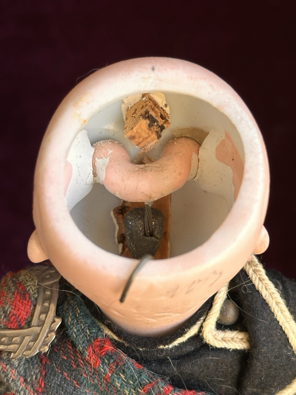 Antique German 8.75” Kammer Reinhardt Scottish Boy Bisque Head Doll