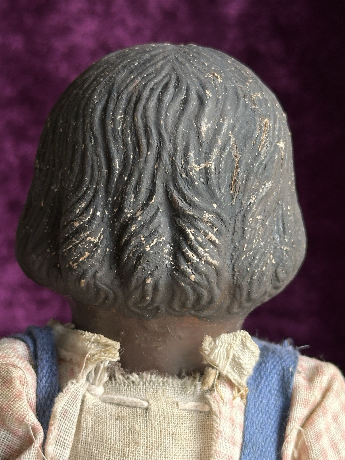 Antique American Horsman (?) Early Composition Dark Complexion Character Doll