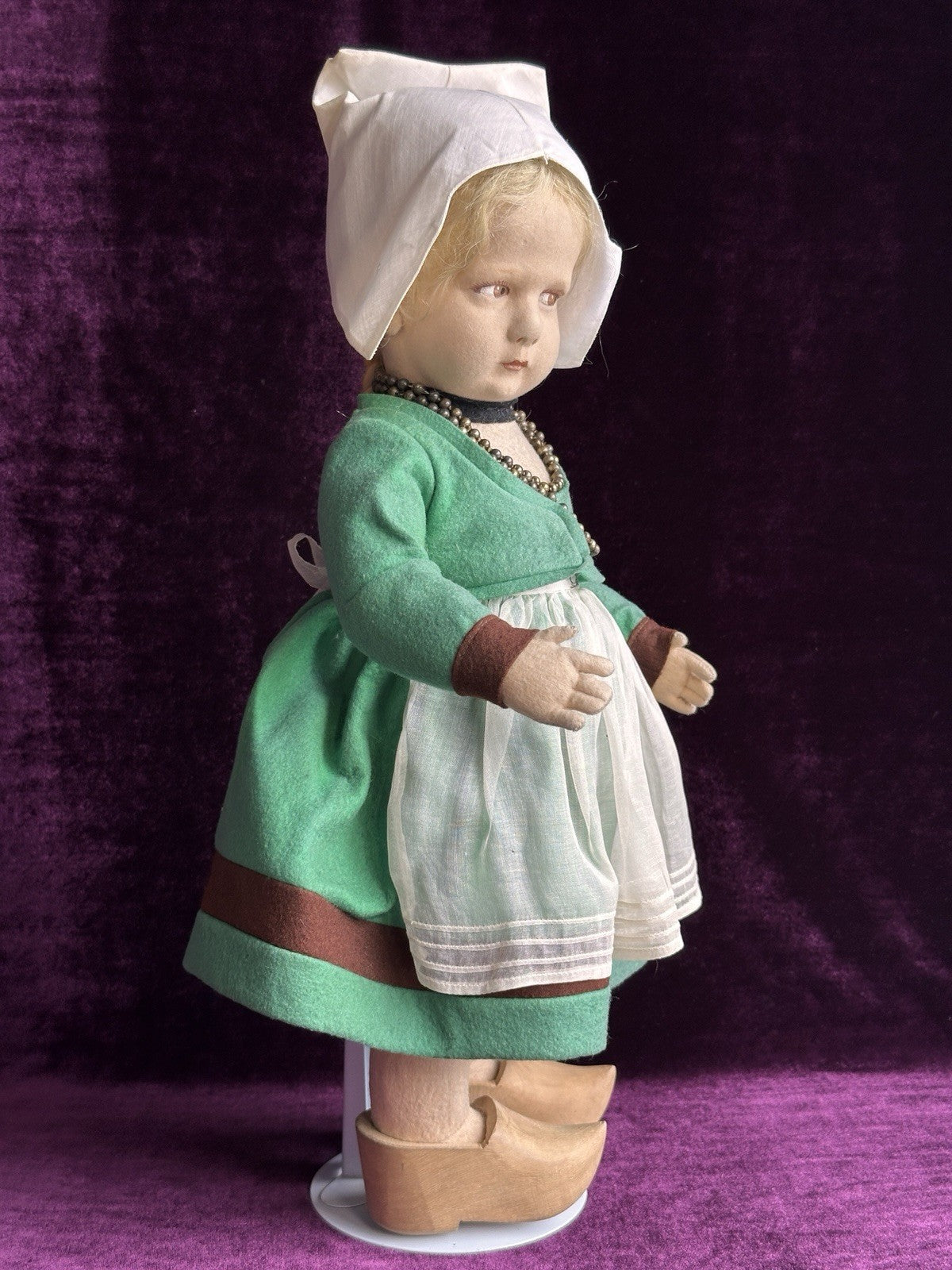 Antique 1920’s Italian Lenci 300 Series 16” Dutch Doll with Tags/Original Box