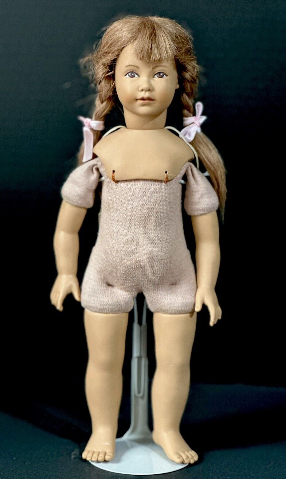 Collectible Swiss 12” Vinyl and Cloth Doll by Heidi Ott “Heidi”