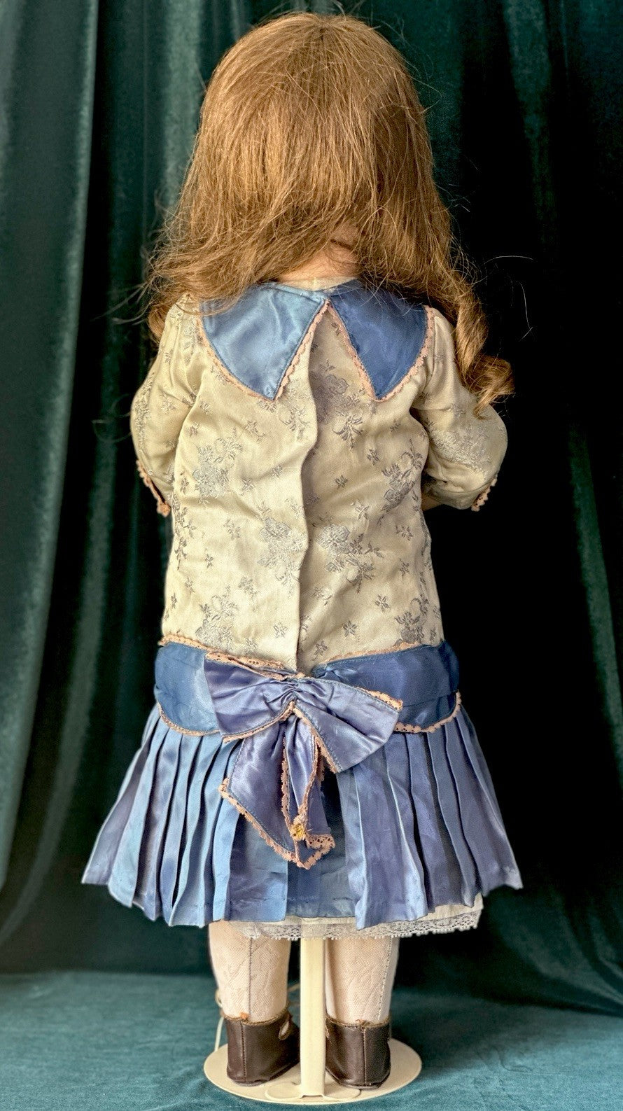 Artist Reproduction of French Jumeau 27” Doll Porcelain Head Seeley Body