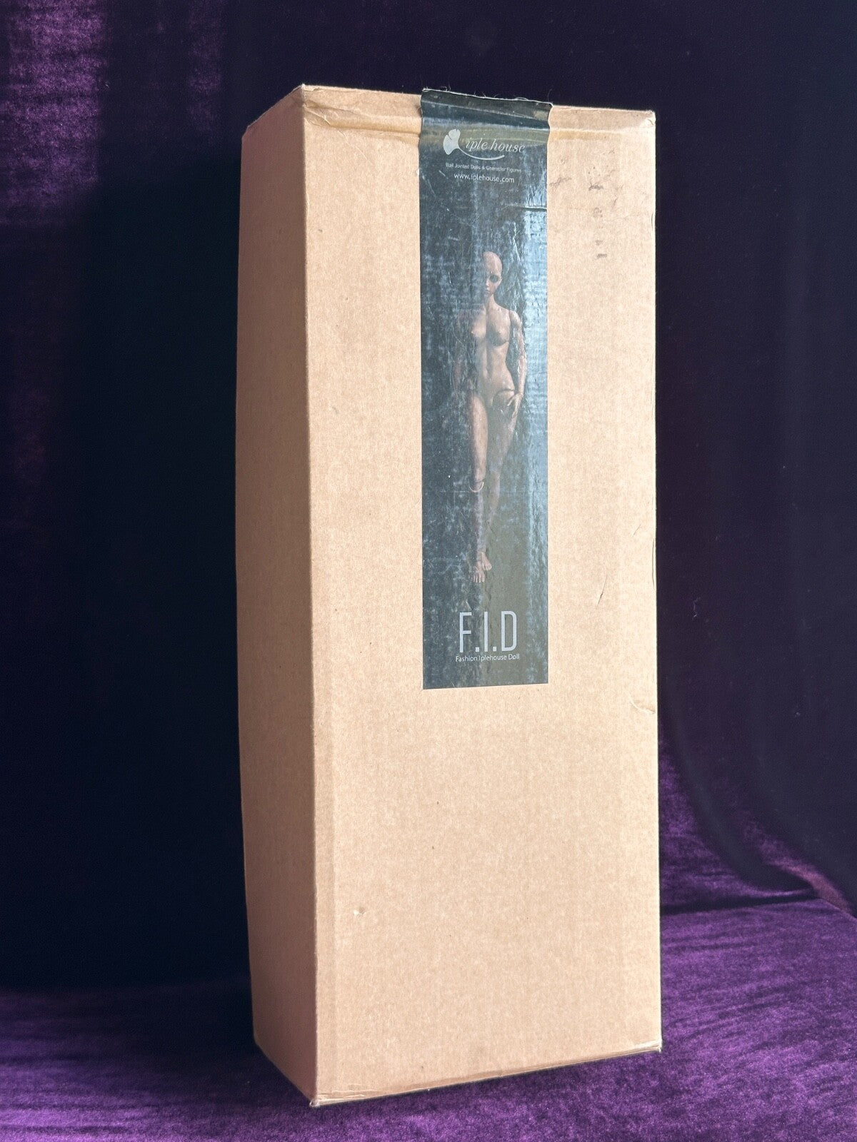 Iple House 17” F.I.D Female Harase BJD 1/4 Resin Fashion Doll Face-Up Wig Box