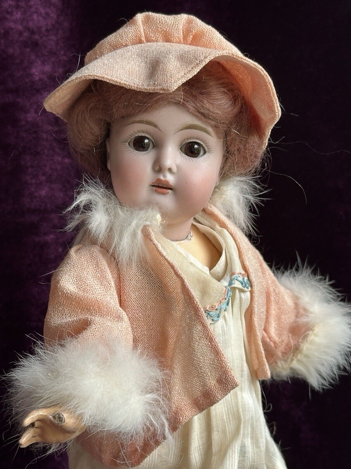Very Rare Antique German 11.5” Petite Kestner 173 Bisque Head Doll