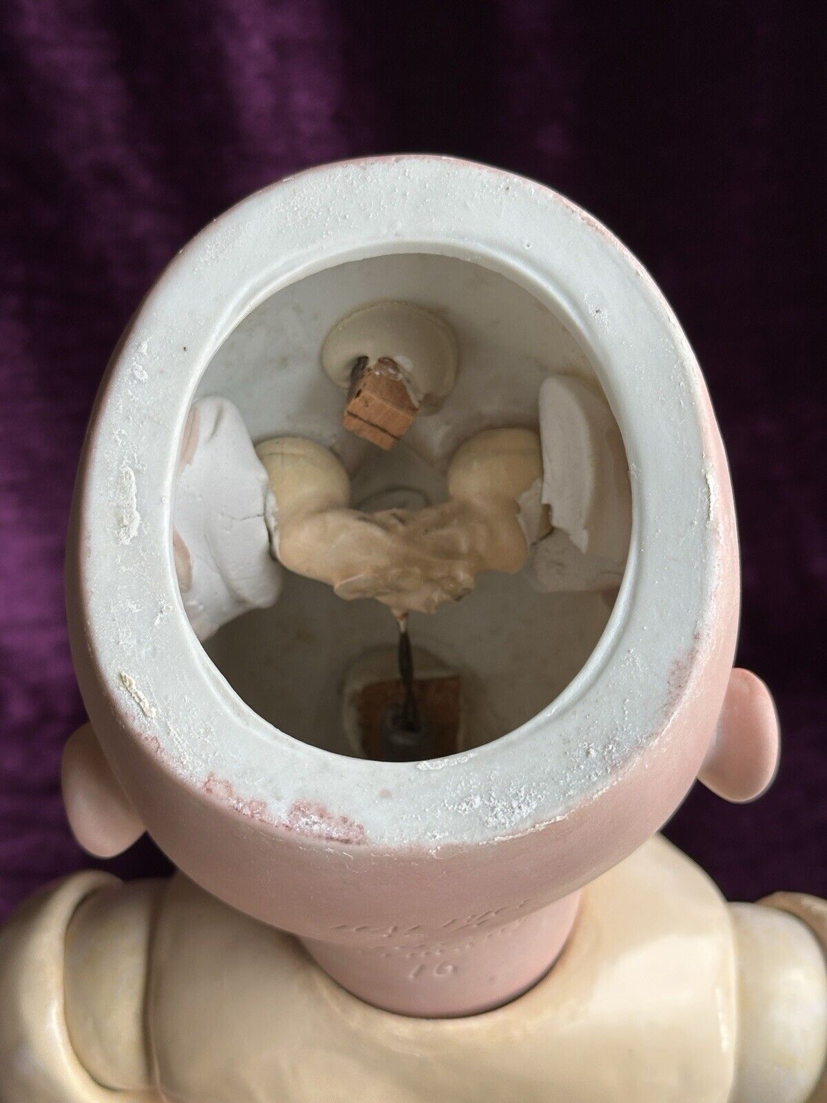 Grand Size Antique German 34” Simon Halbig 1079 Bisque Head Doll