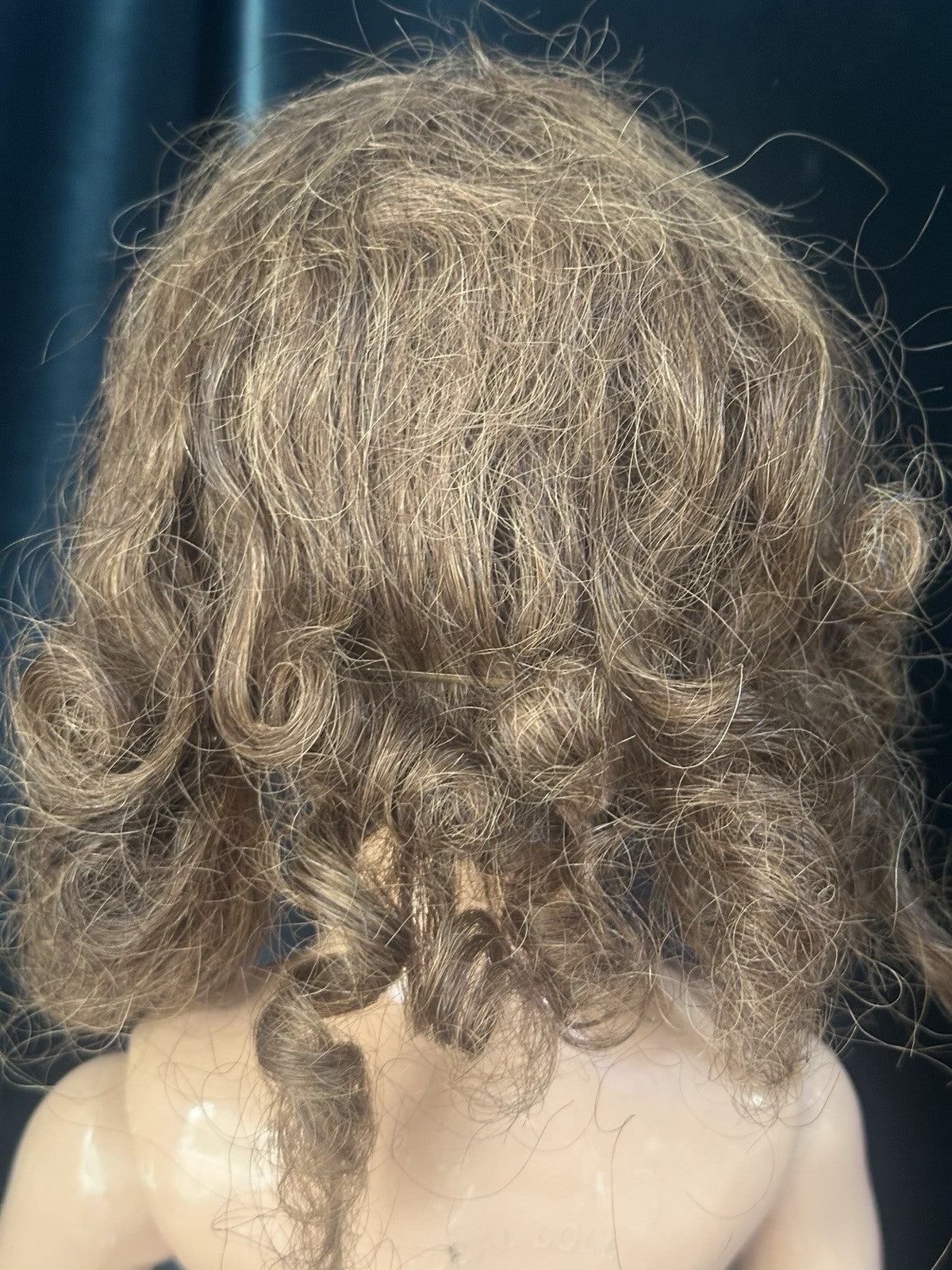 Large 24” Vintage 1940’s Composition  Deanna Durbin Doll by Ideal Company