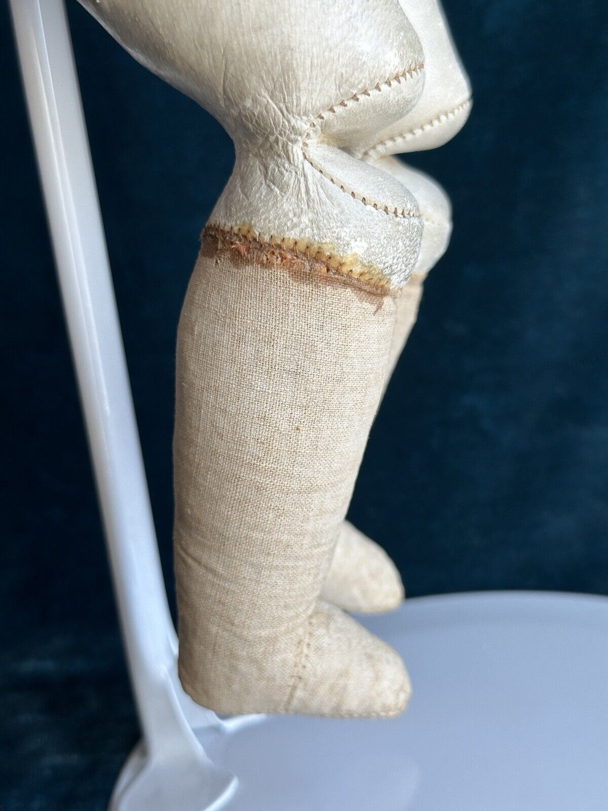 Antique German 17” Kestner Alphabet Series H Bisque Shoulder Head Doll