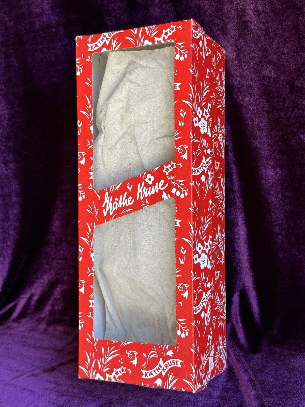 Vintage Collectible 15” Kathe Kruse 32 H Cloth Boy Doll New In Box