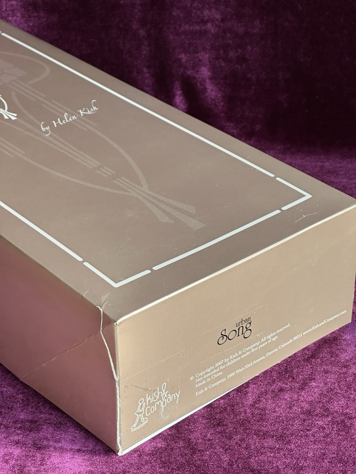 Collectible Vinyl BJD Helen Kish Urban Song Chrysalis Doll In Box