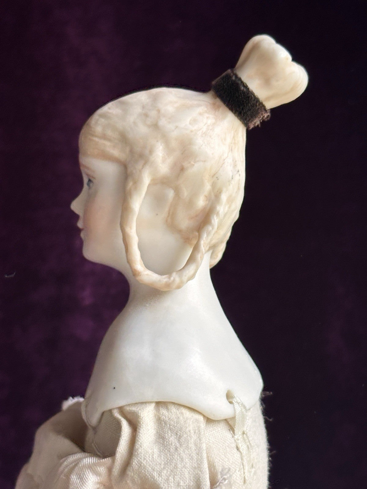 Vintage Porcelain 15” Parian Style Victorian Doll