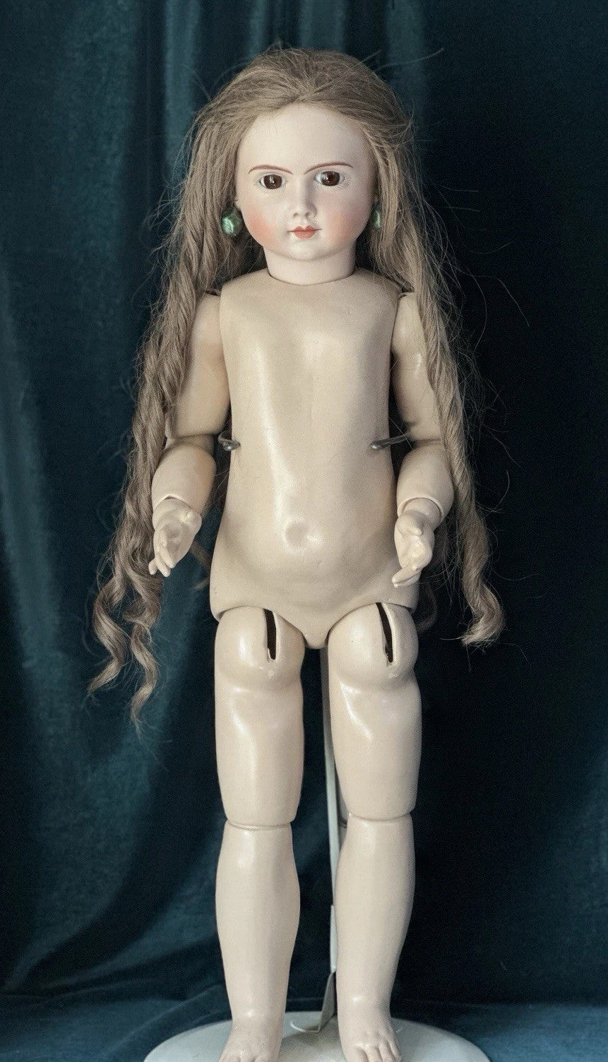Vintage Reproduction of Antique French Andre Thuillier A.14.T. 26” Doll