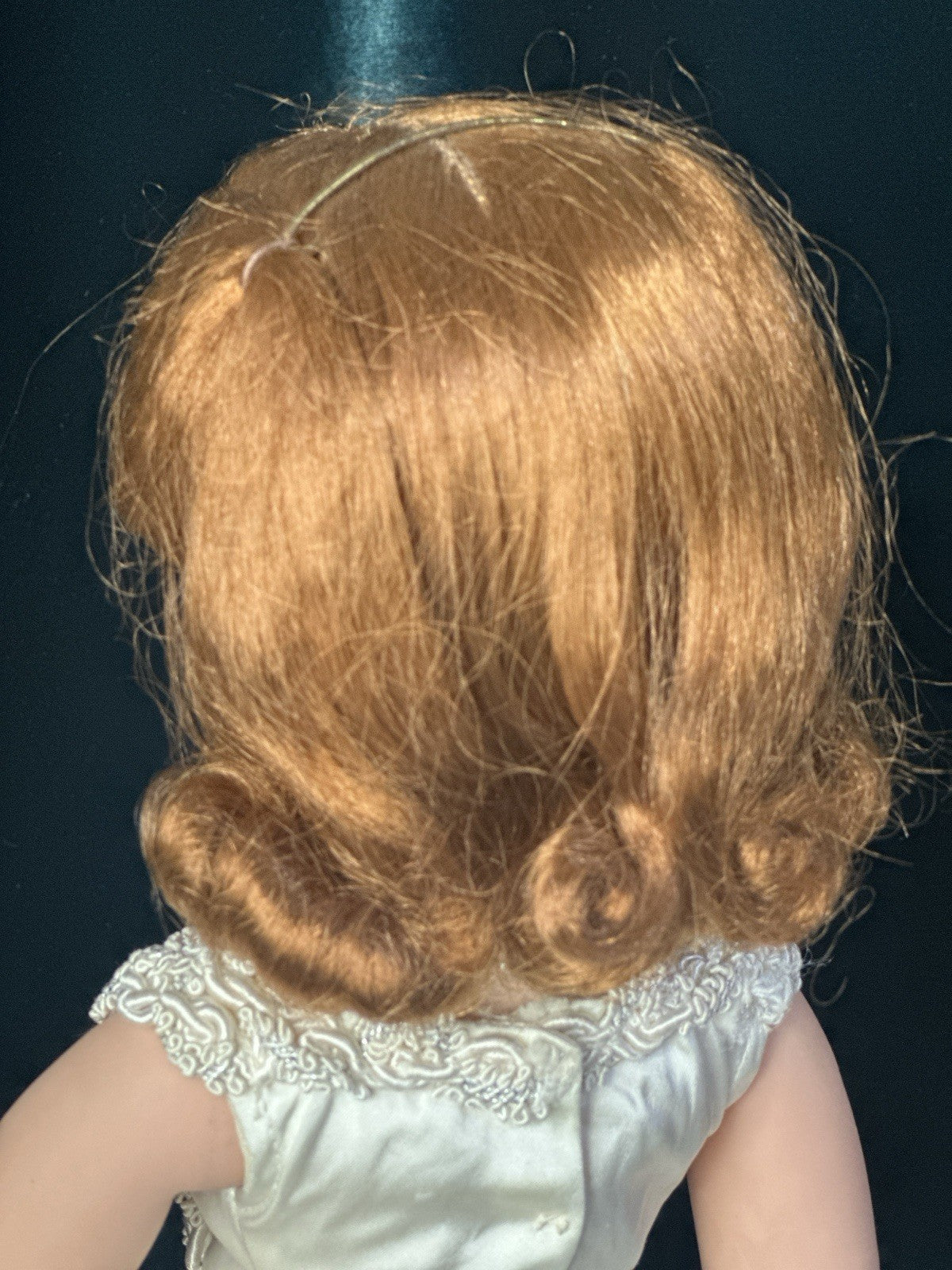 Vintage 1950’s Madame Alexander 20” Cissy Hard Plastic Doll Tagged Bride Outfit
