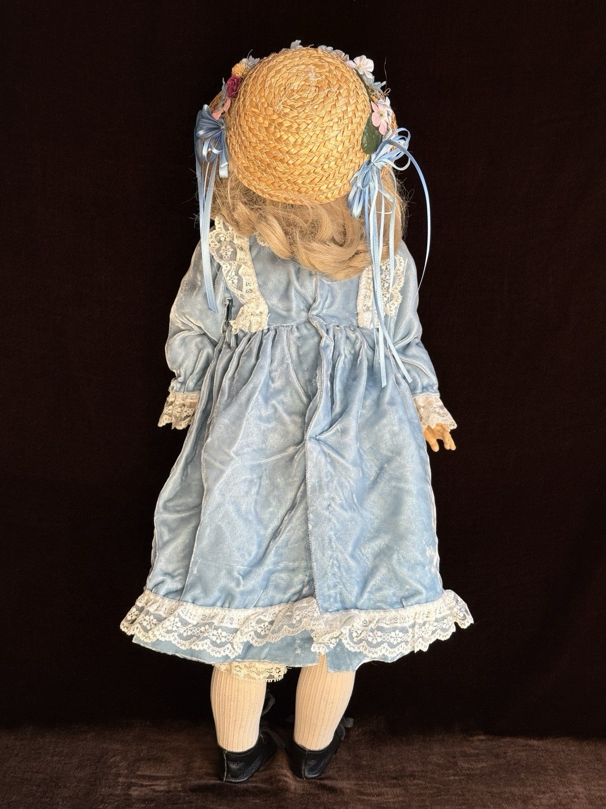 Antique German 23” Kestner 168 Bisque Head Doll
