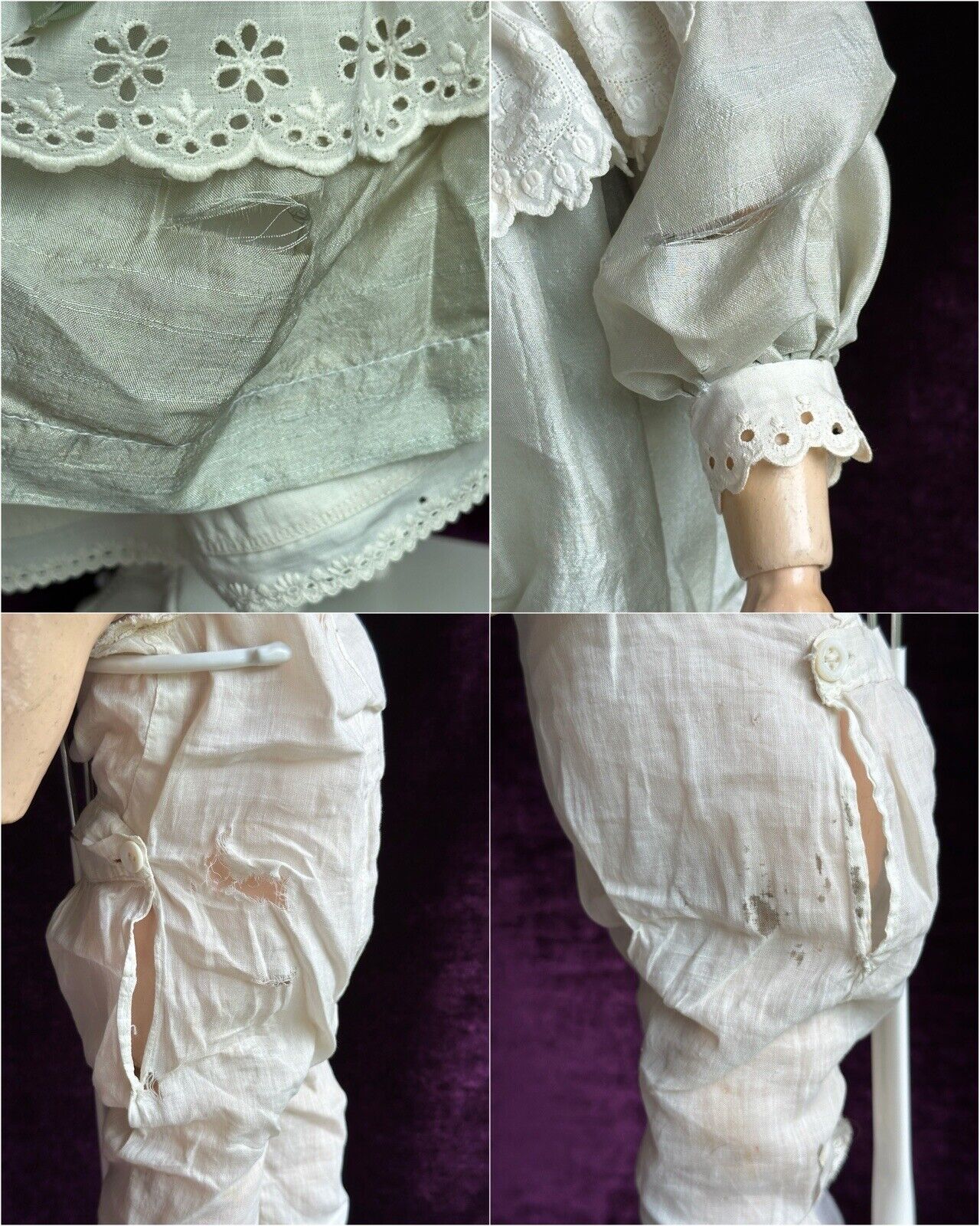 Antique German 23” Alt Beck Gottschalck ABG 1362 Sweet Nell Bisque Head Doll