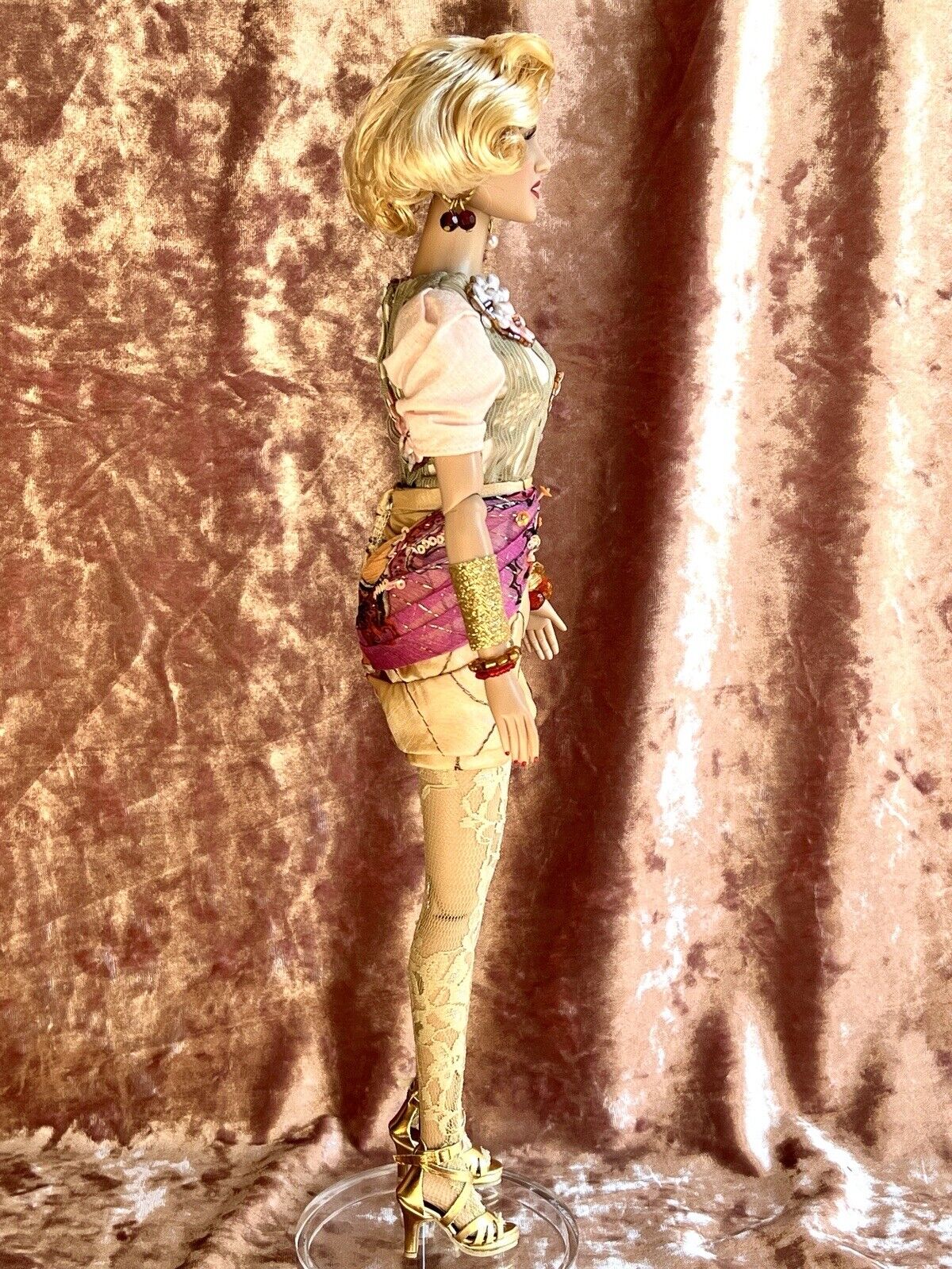 Collectible Tonner Marilyn Monroe Animal Magnitism Redressed Fashion Doll