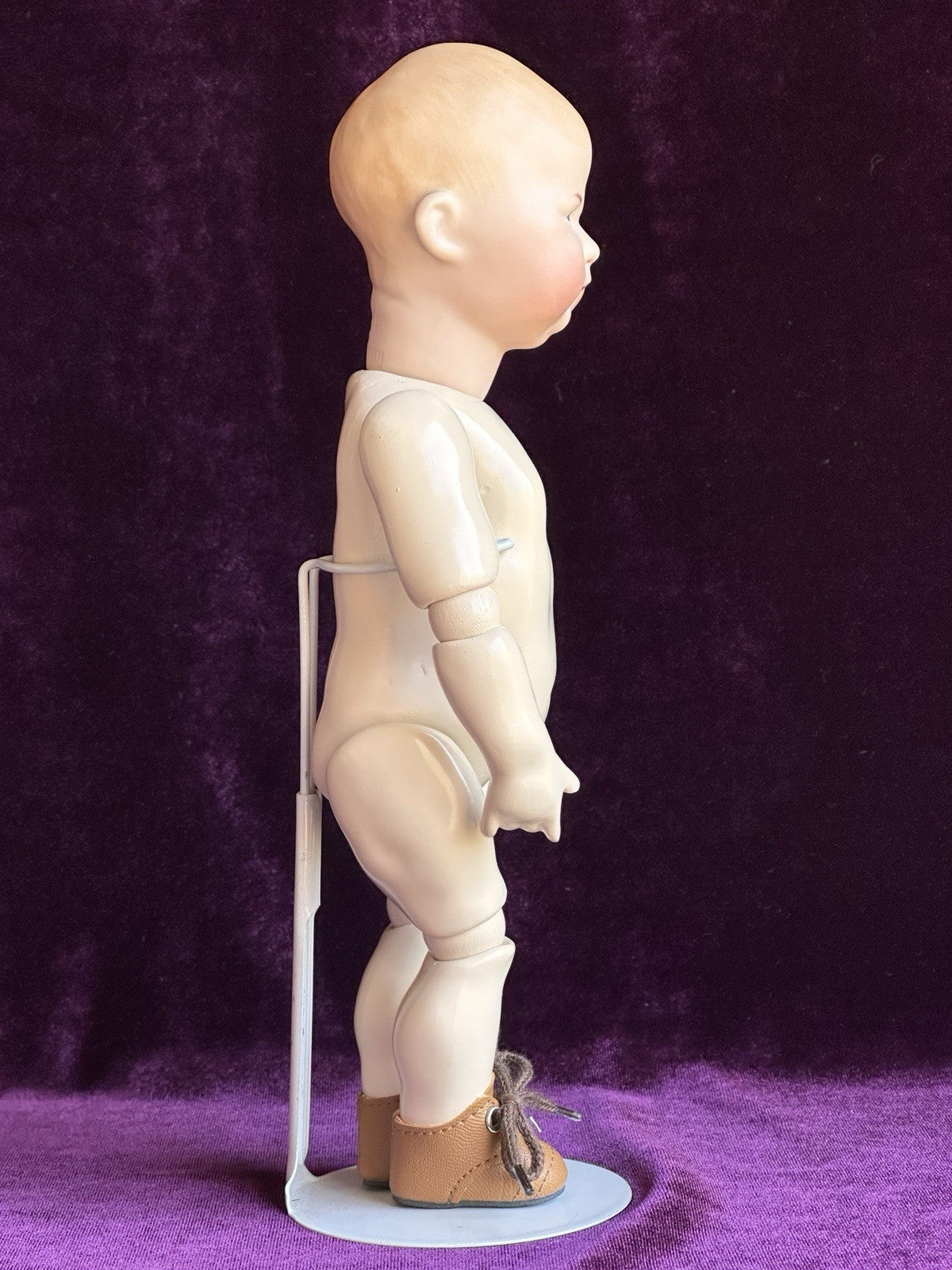 Porcelain Branka Schärli Repro of Antique Gebruder Heubach 7744 Character Doll