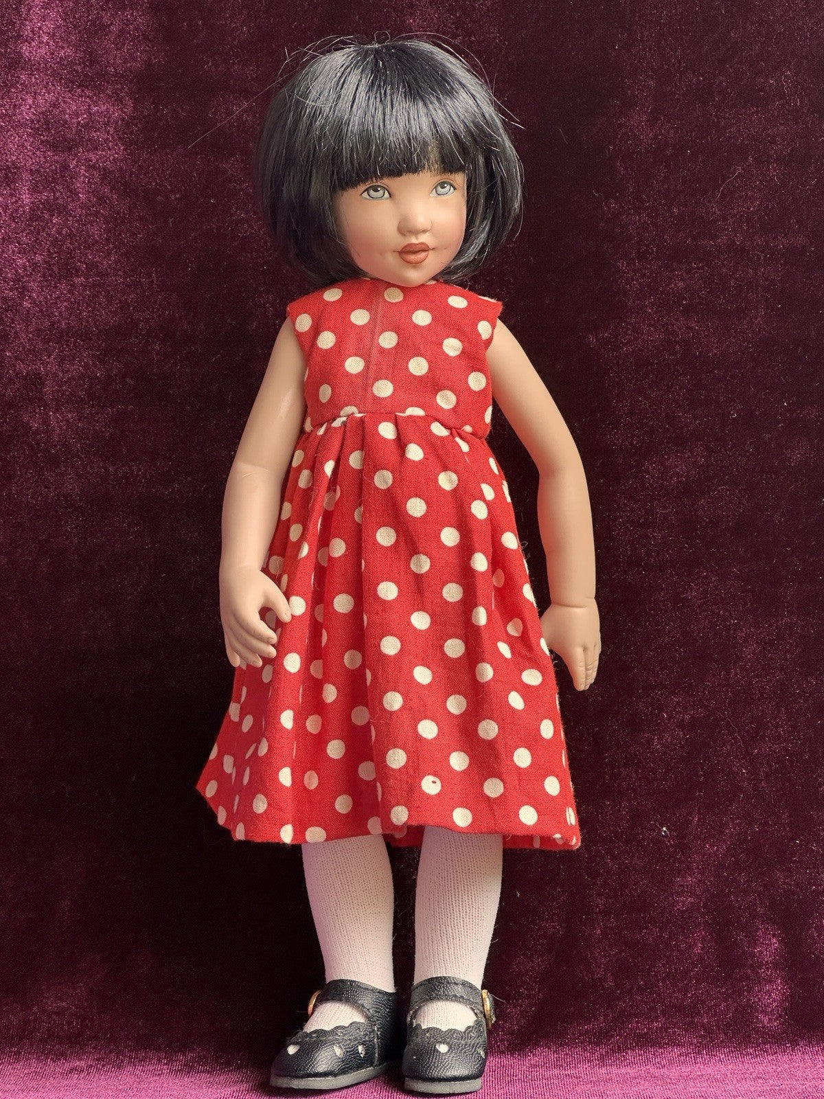 Collectible 10.5” Vinyl Doll by Artist Helen Kish 2003