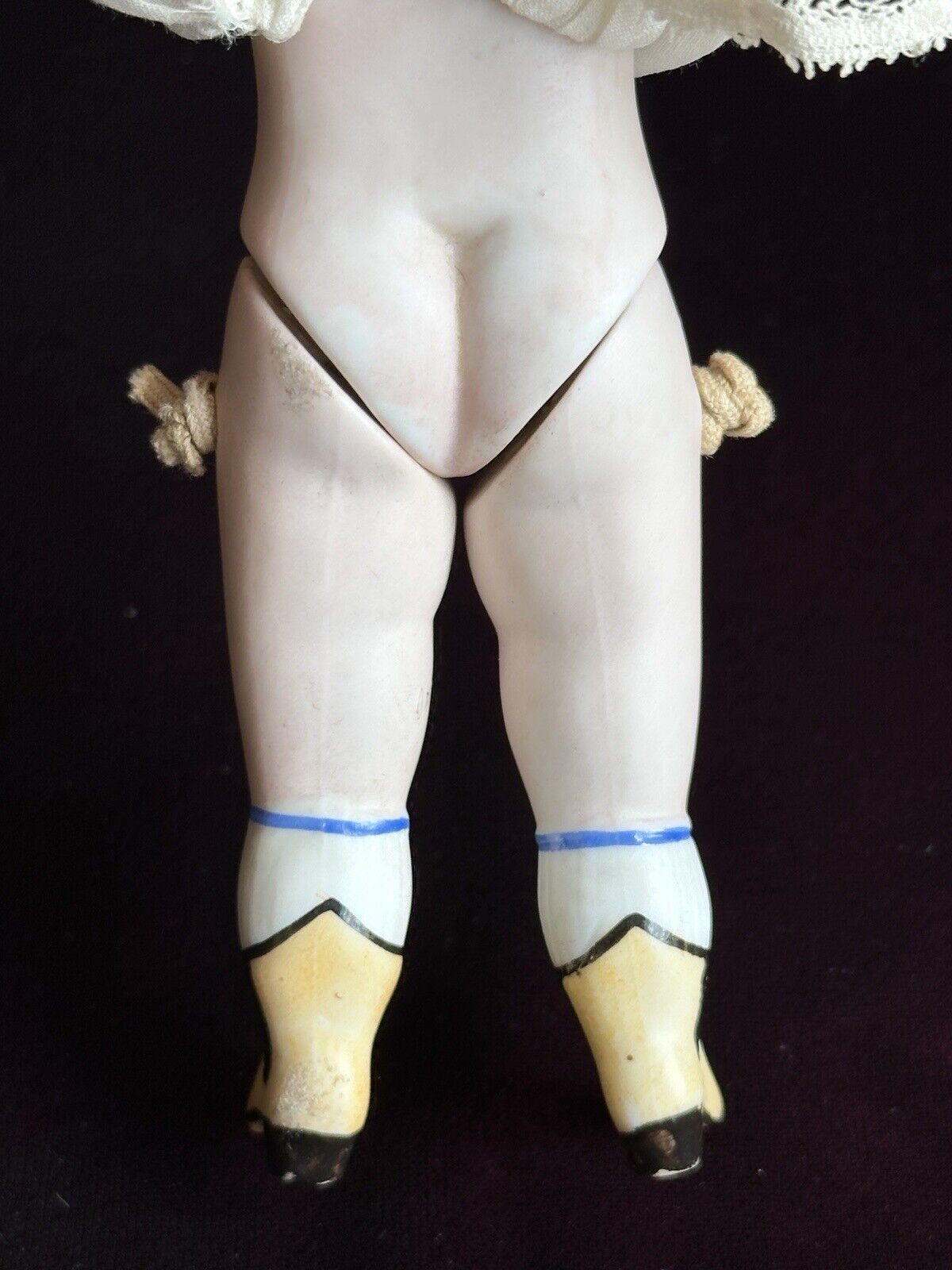 Rare Antique German 6” All Bisque Gebruder Kuhnlenz 96 Mignonette Doll