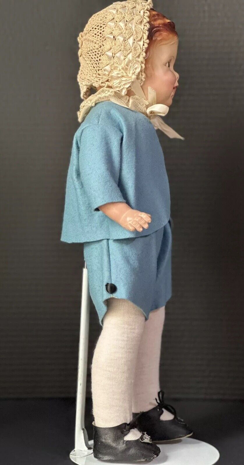 Vintage 1920’s “Kiddie Pal Dolly” by Regal Mfg Co Tin Sleep Eye 20” Doll