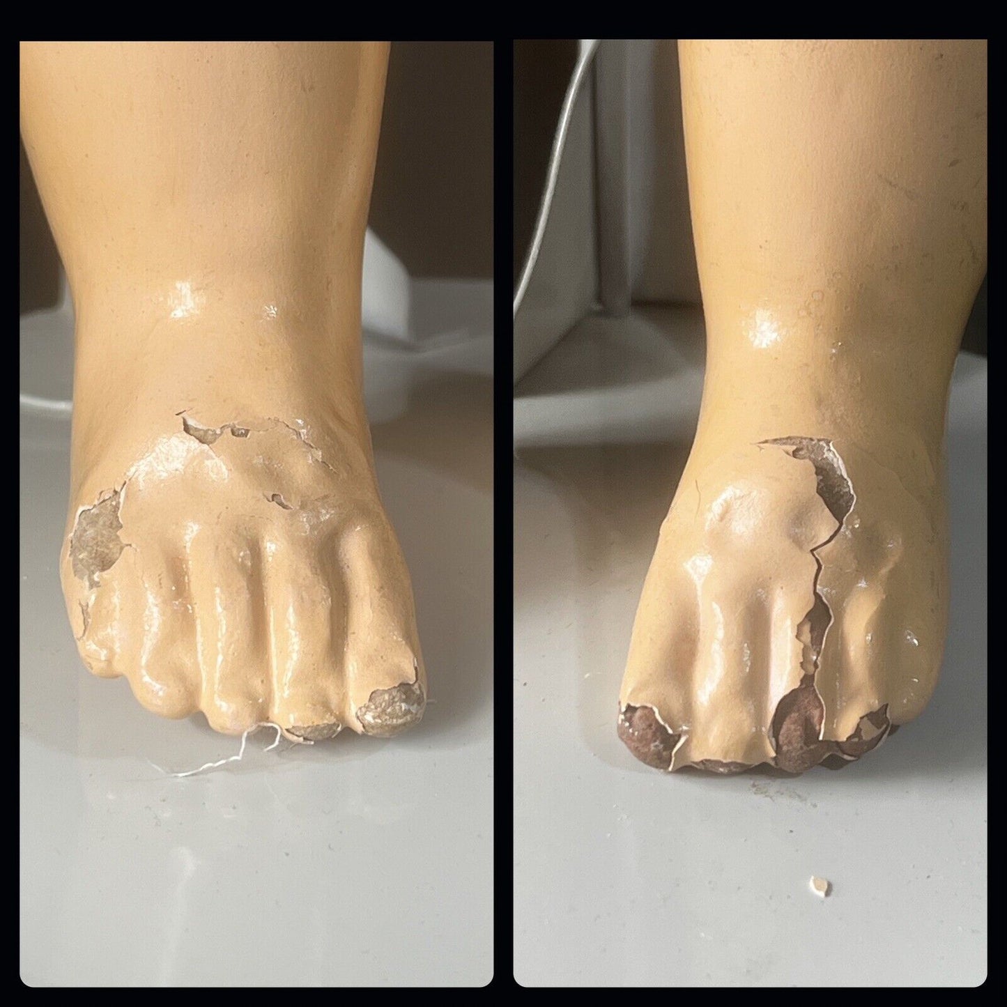 Antique French BEBE JUMEAU 23” Bisque Doll size 11 Voice Box