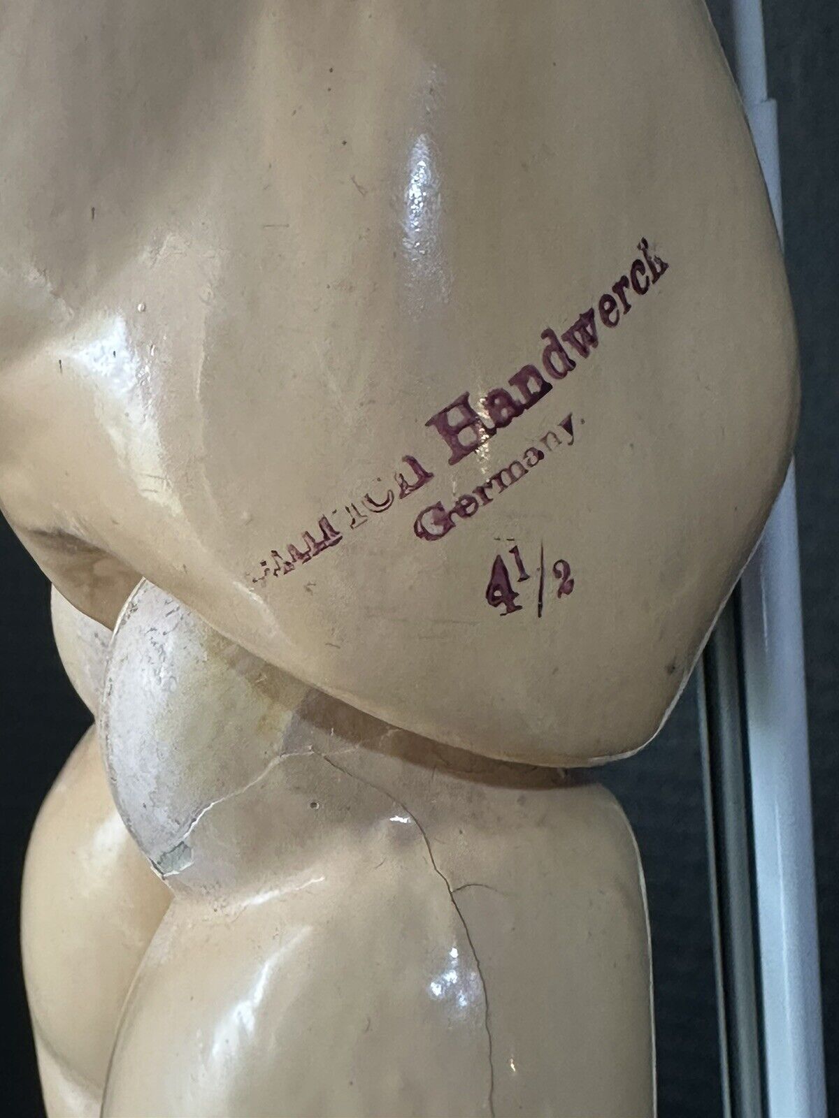 Antique German Simon Halbig Mold 1009 Dep 24” Doll Bisque Head Composition Body