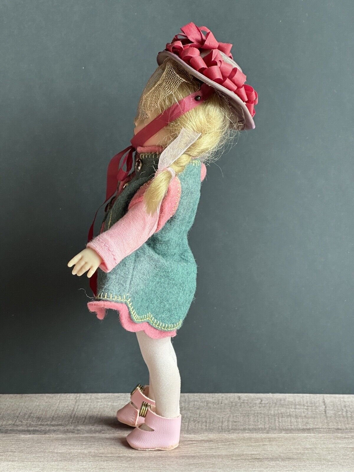 Collectible 7.5” Helen Kish Riley Vinyl Doll