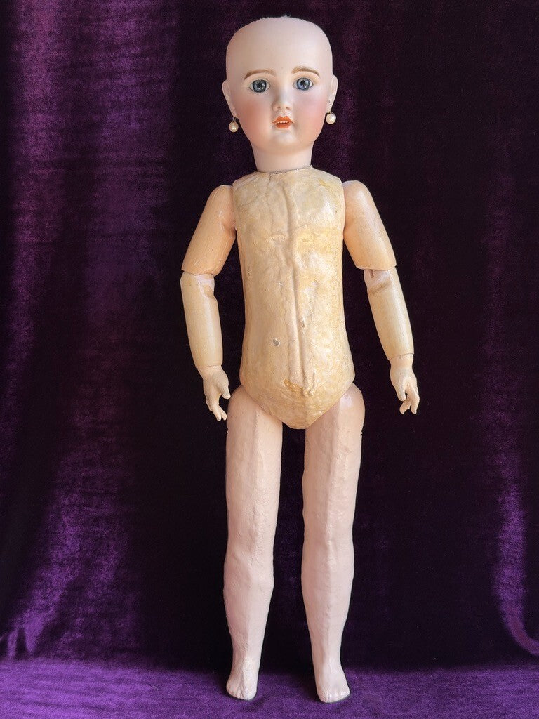 Antique French 23” SFBJ Paris Bisque Head Doll