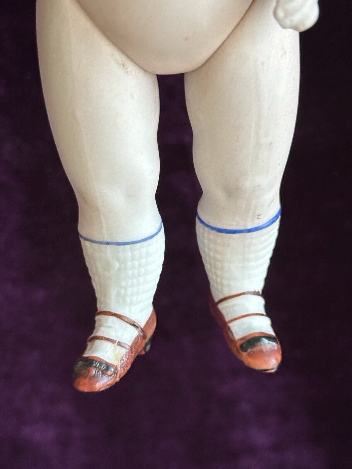 Antique German 7” Kestner 165 All Bisque Mignonette Boy Doll