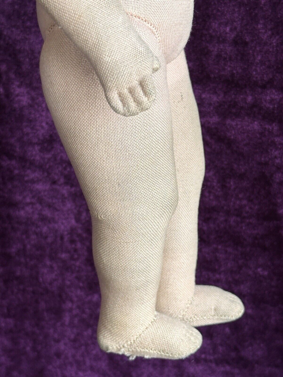 Vintage 14” Kathe Kruse IX German Child Cloth Girl Doll with Swivel Head