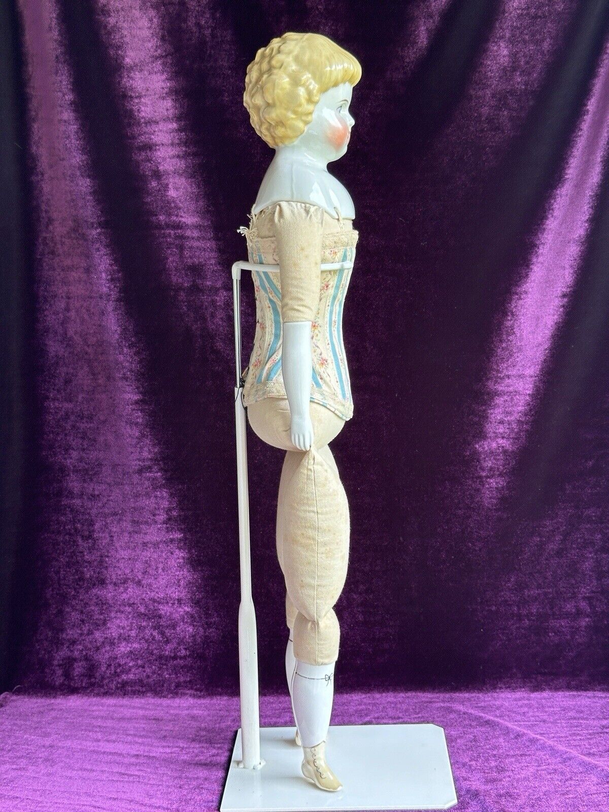 Large Antique German 25” Alt Beck Gottschalck 1000 Highland Mary China Doll