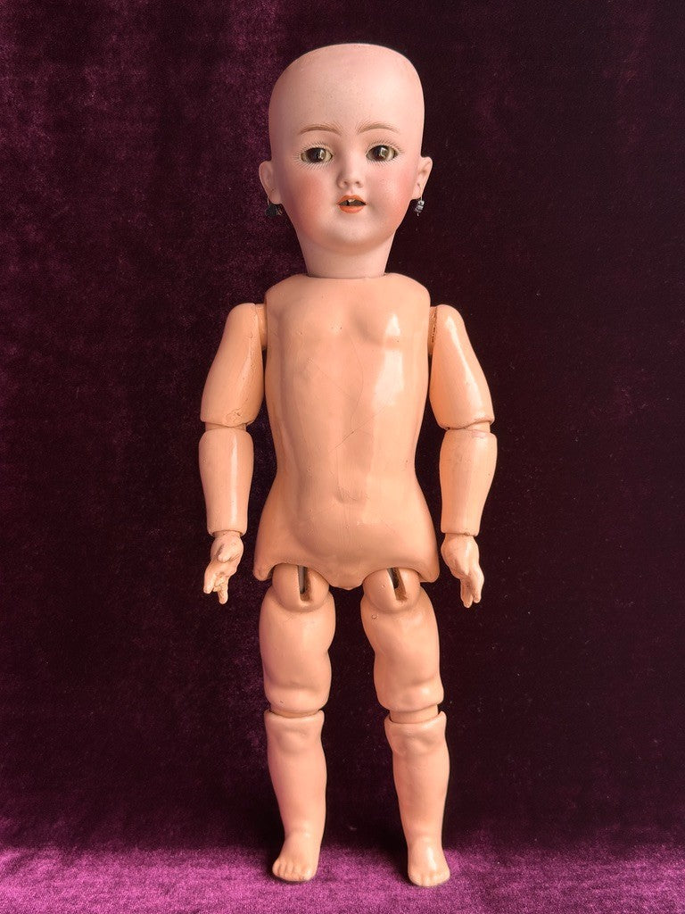 Antique German 14” Simon Halbig 1249 SANTA Bisque Head Doll