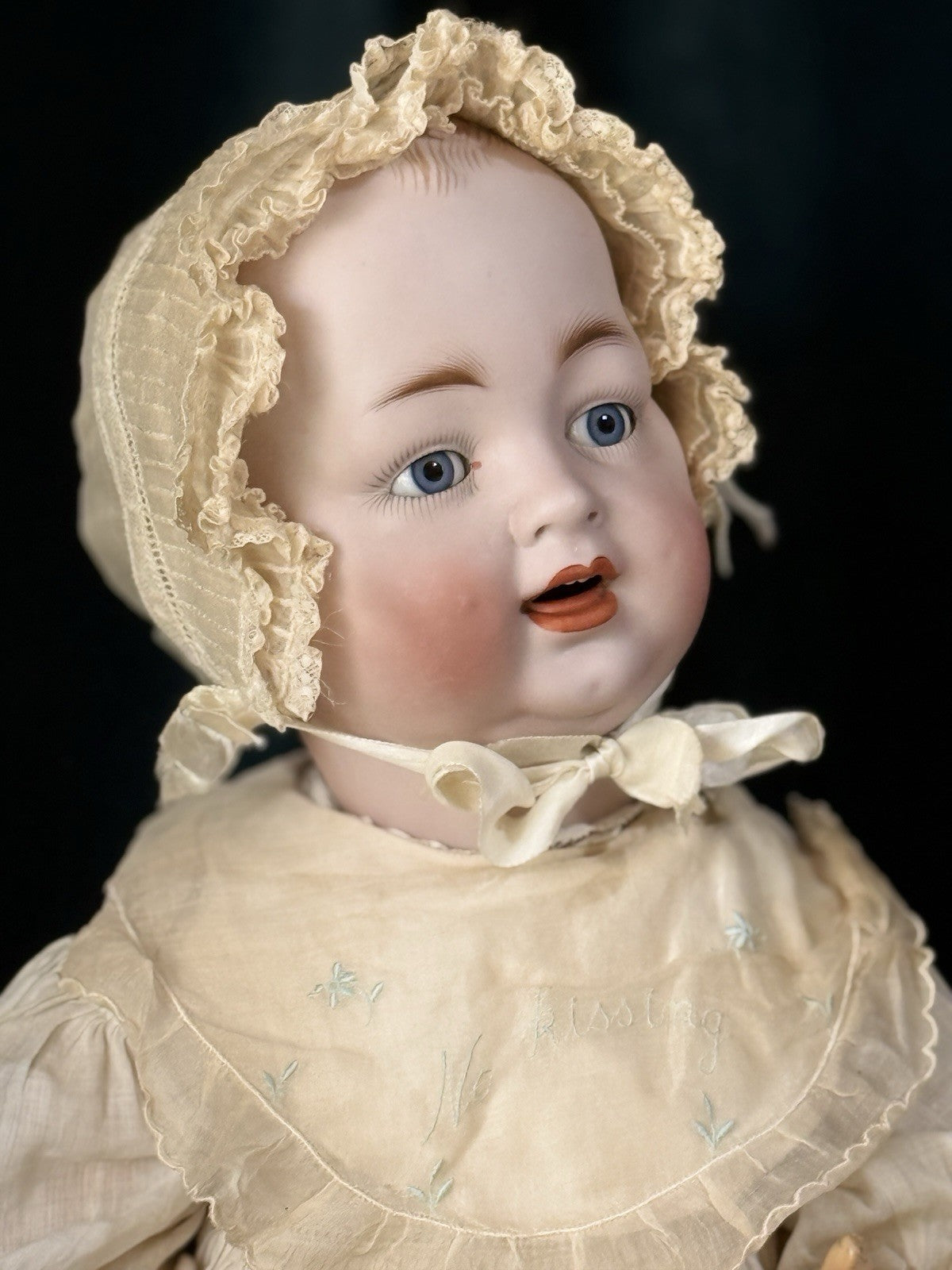Antique German Hertel, Schwab & Co Baby 19” Character BabyDoll