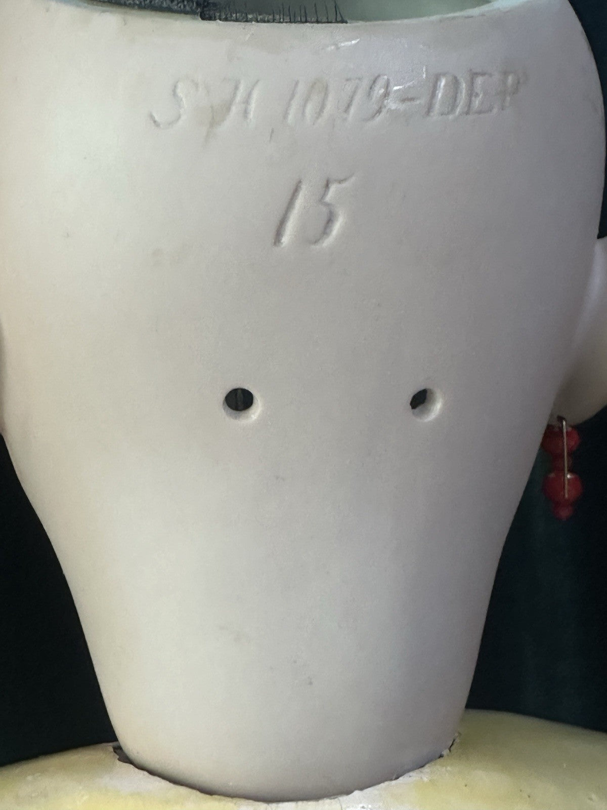 Large Antique German 32" Simon Halbig 1079 Dep Bisque Head Doll