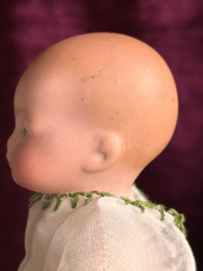2 Antique German Grace Putnam & Armand Marseille Dream Baby Bisque Head Dolls