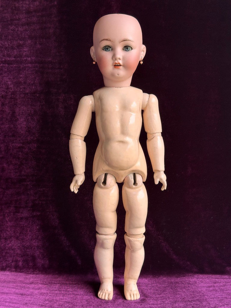 Rare Antique German 21" Franz Schmidt 53 Bisque Head Doll