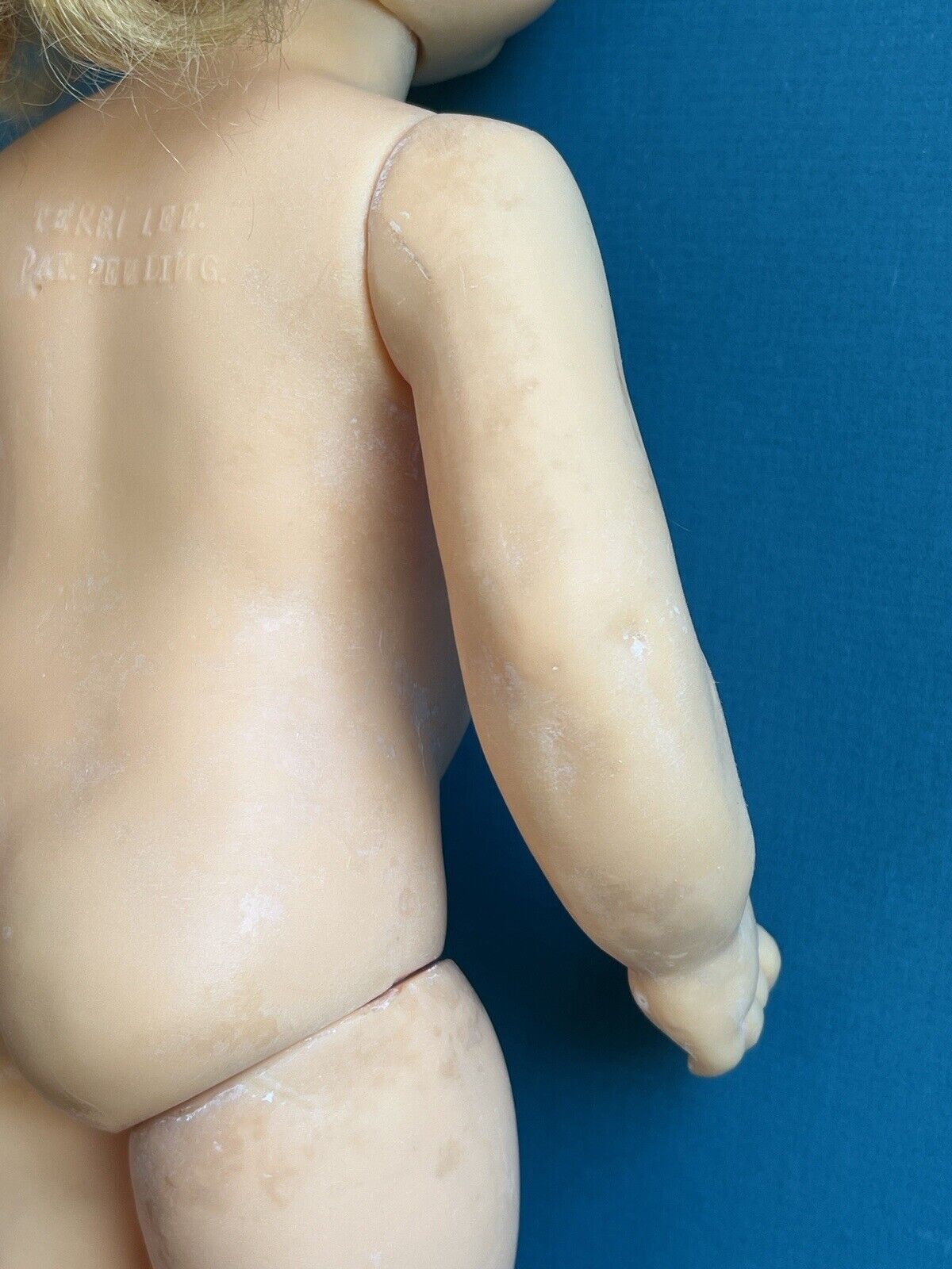 Vintage Early Hard Plastic Blonde Terri Lee Doll