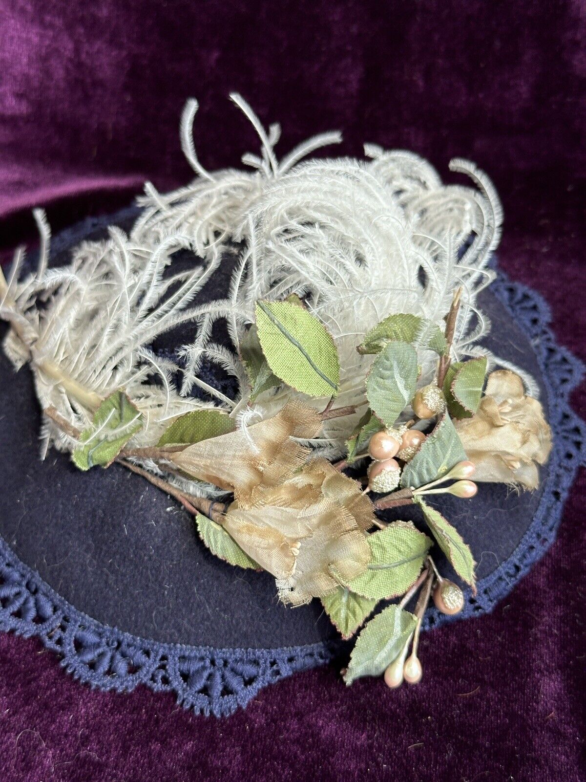 Rare Antique 27" Composition Cloth Art Deco Style French Boudoir Doll Glass Eye