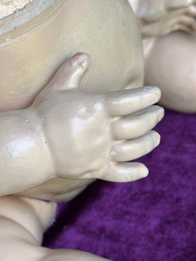 Antique German 24" Simon & Halbig Kammer & Reinhardt 126 Bisque Head Baby Doll