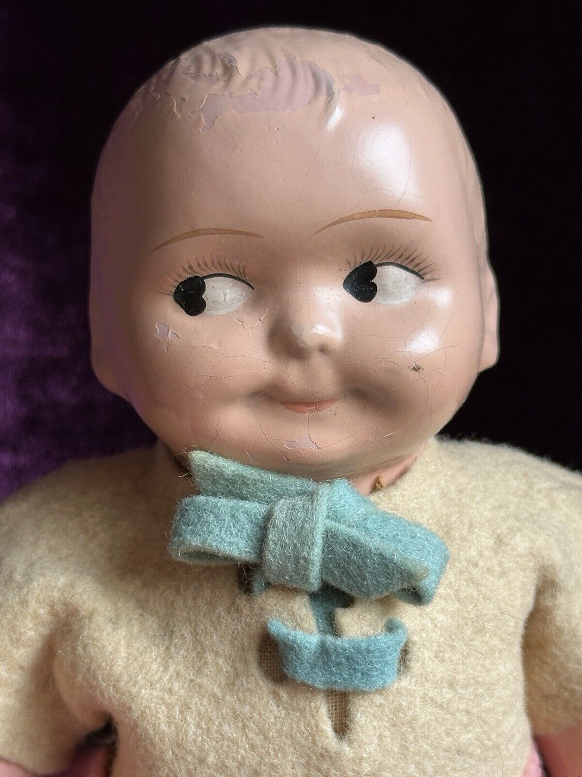 Antique Averill 10” Composition Cloth Dutch Boy Doll