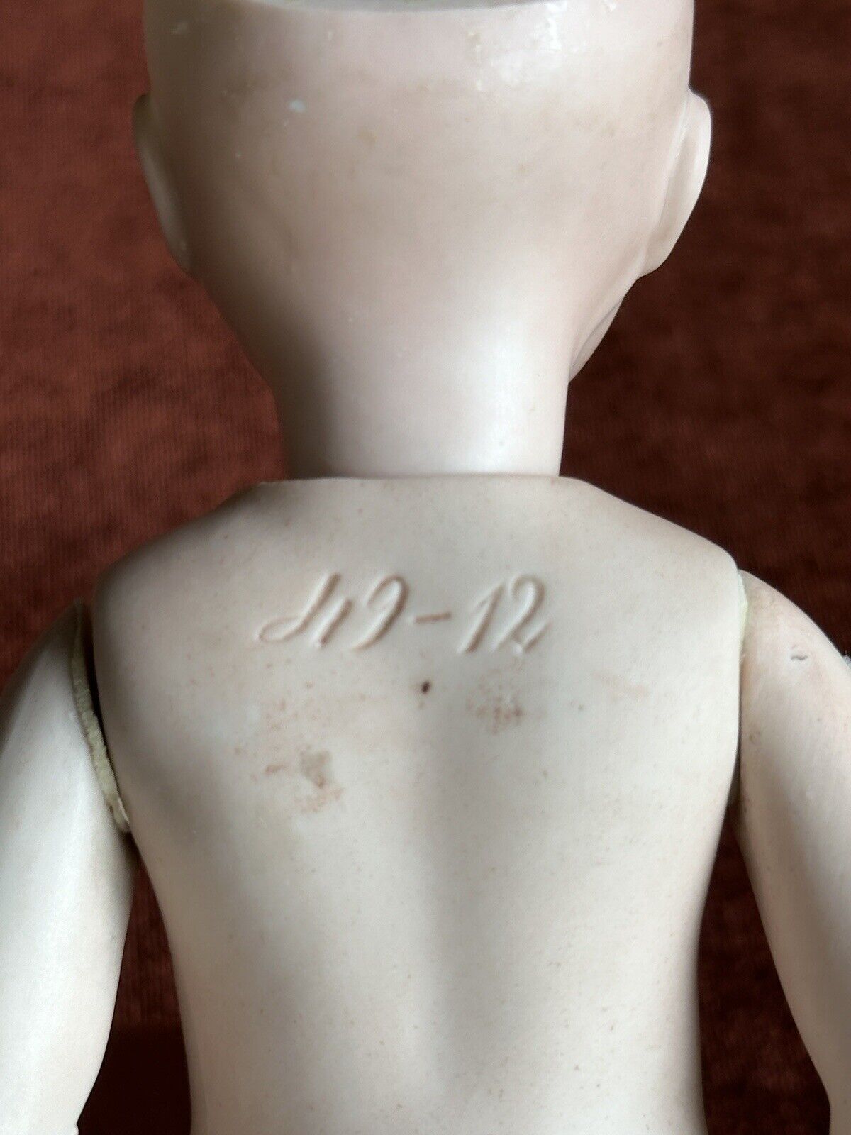 Antique German 8” All Bisque Gebruder Kuhnlenz (?) 49-12 Mignonette Doll