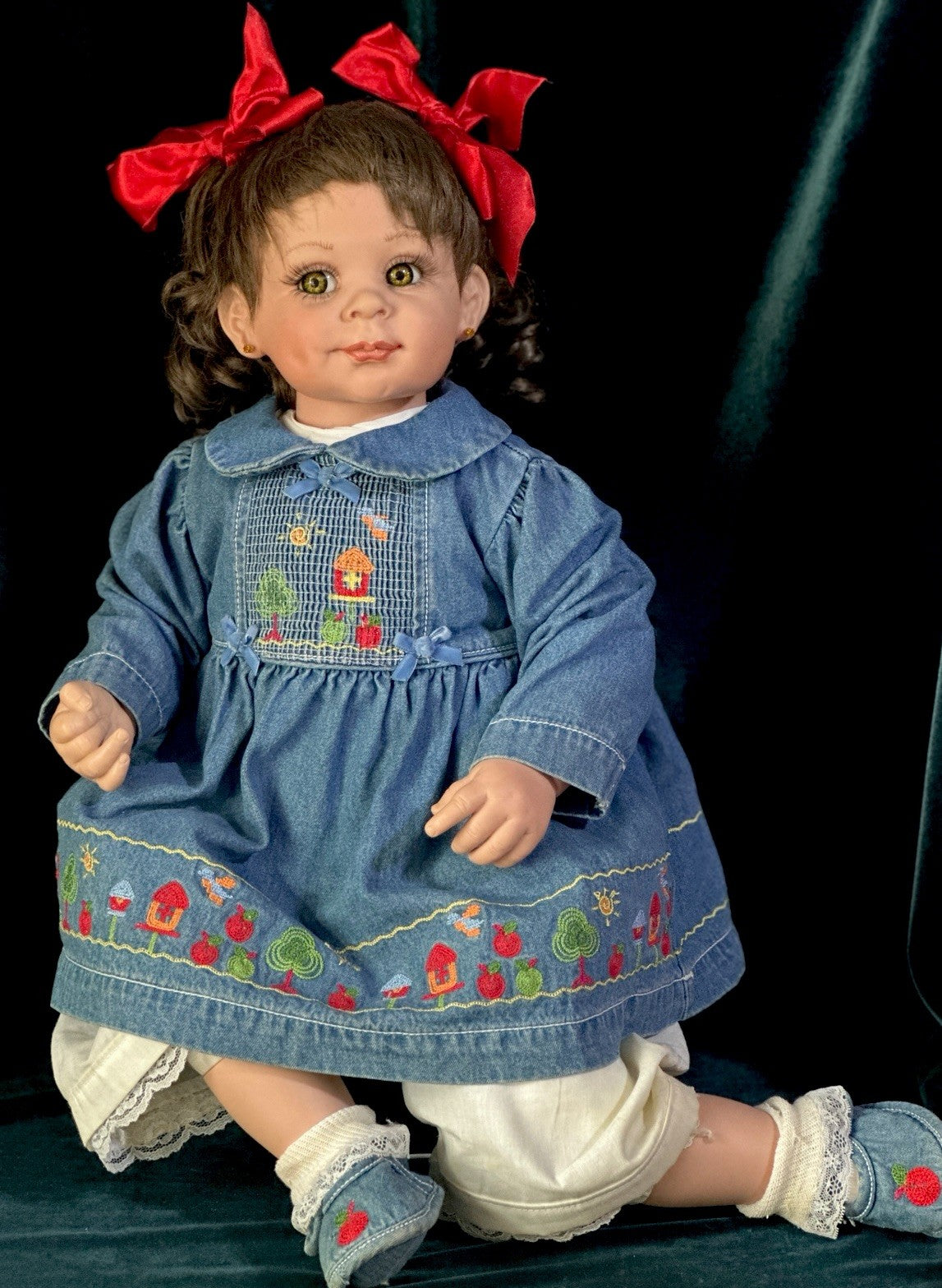 Vinyl Doll “Pre-School Prissy” by Fayzah Spanos 24” LE 200