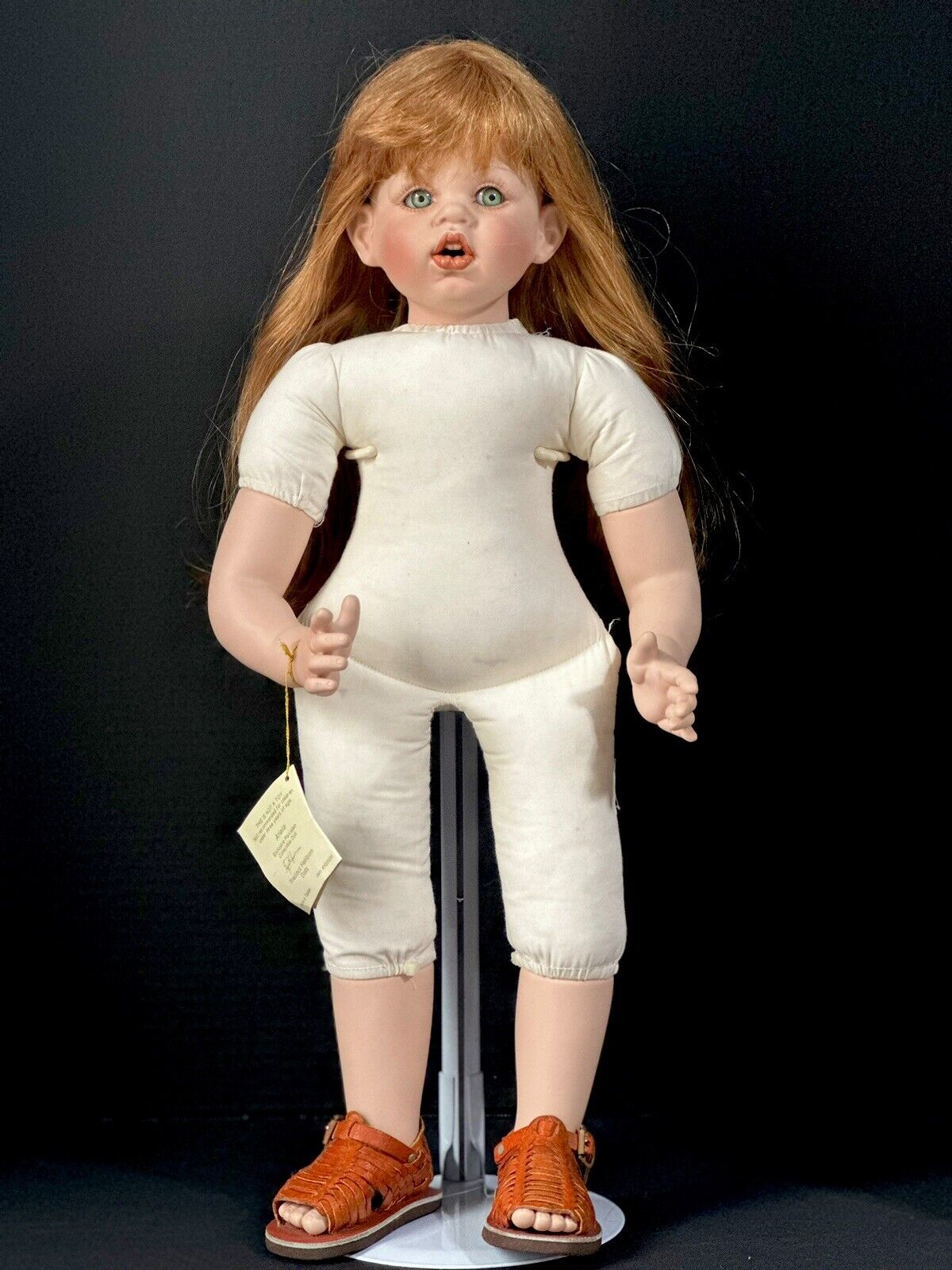Collectible Porcelain 22” Doll “Arielle” by Fayzah Spanos LE 1000
